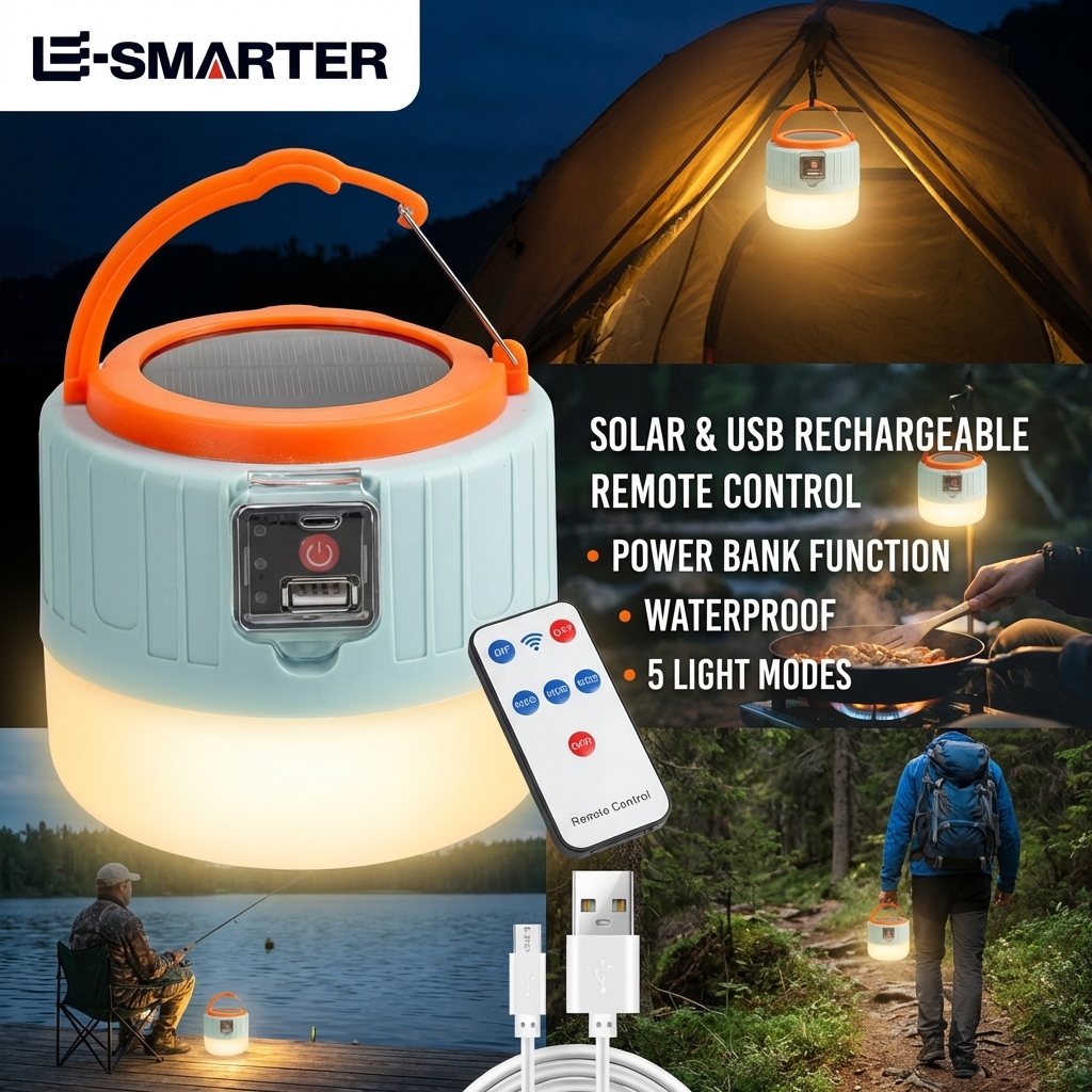 Outdoor Solar LED Camping Ligh - Outdoor Lighting Transformer avis et prix