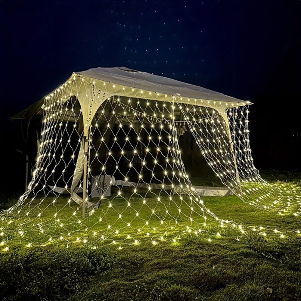Christmas Net Lights, 640 LED  - Outdoor Lighting Grid Screen avis et prix