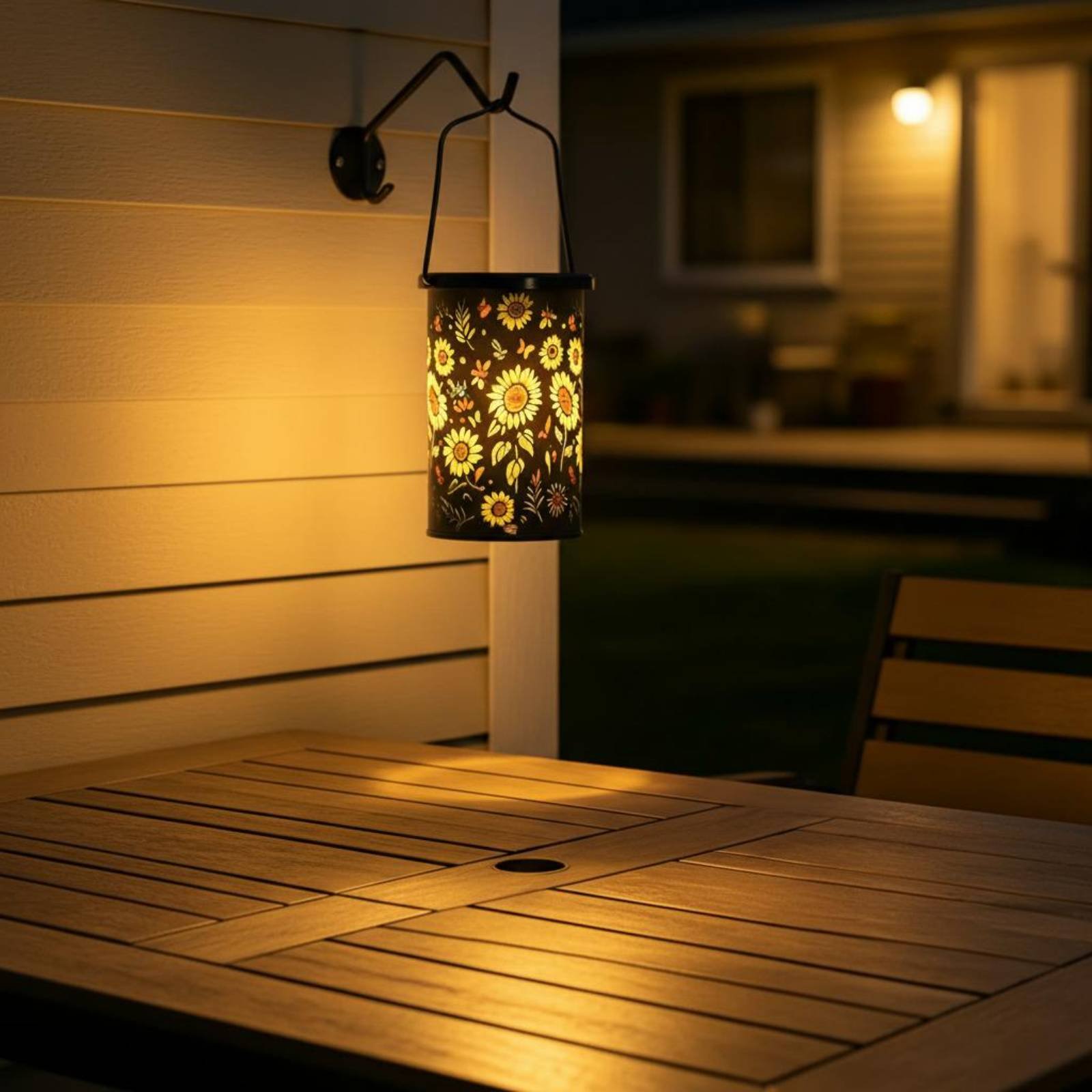Floral Lantern Vintage Design  - Outdoor Lighting Decoration avis et prix