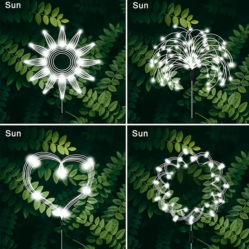 4packs Waterproof Solar Firewo - Landscape Spike Light avis et prix