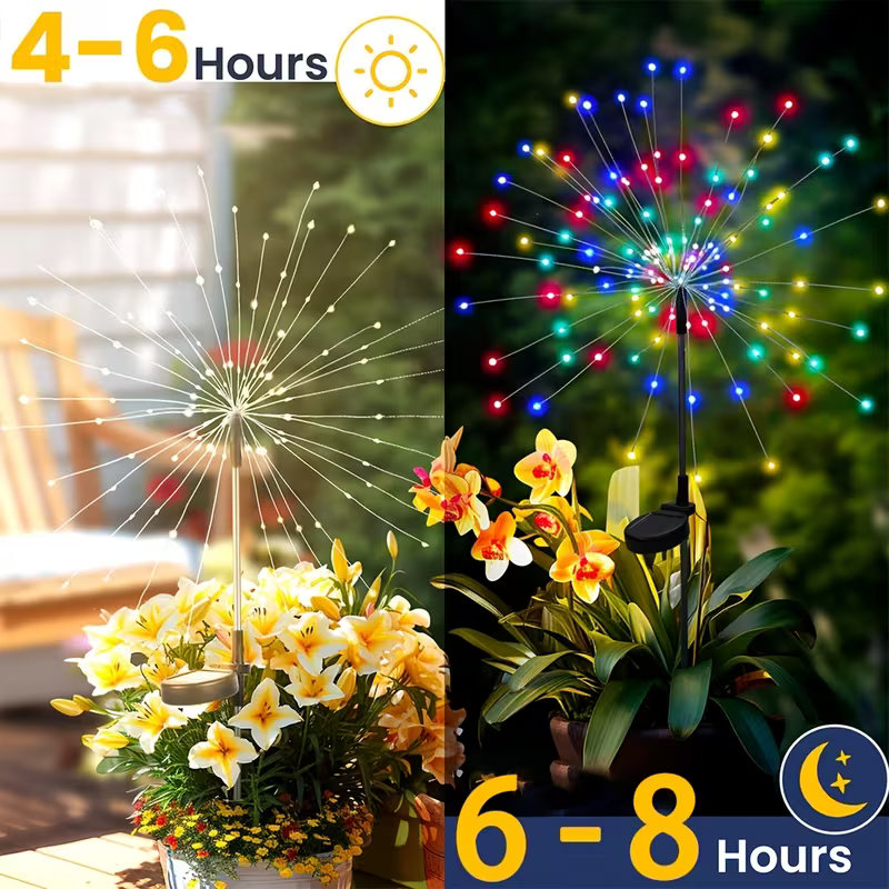 4packs Waterproof Solar Firewo - Landscape Spike Light avis et prix