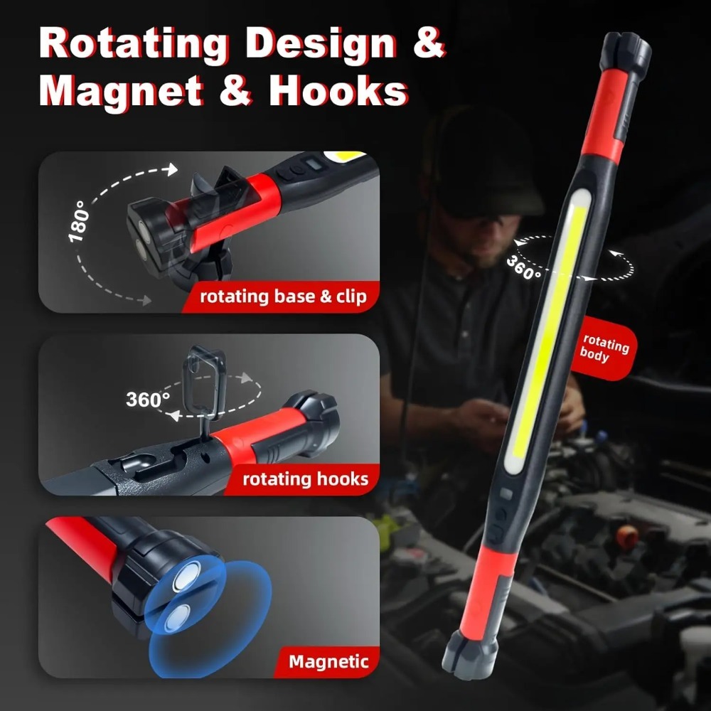 Super Bright Magnetic COB Work - Outdoor Lighting Repair avis et prix