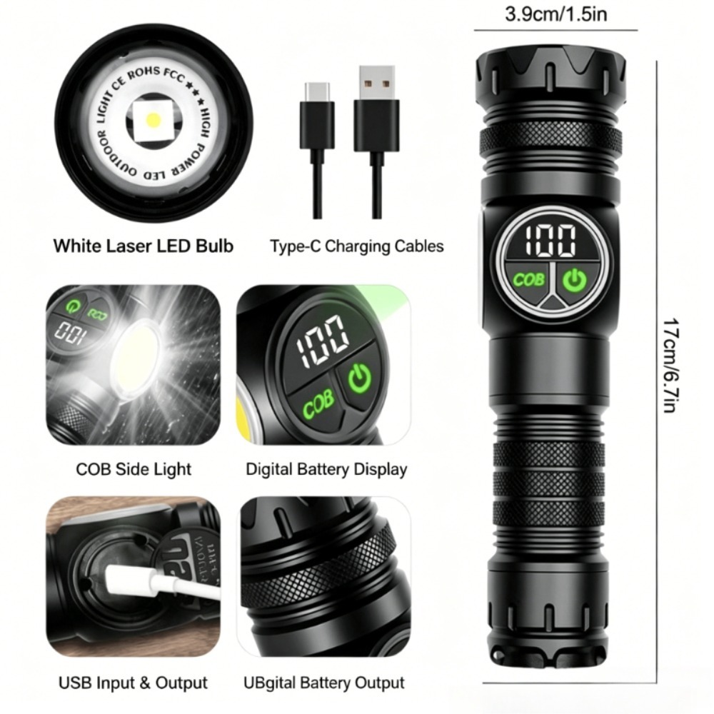 White Light LED Flashlight Typ - Outdoor Lighting Repair avis et prix