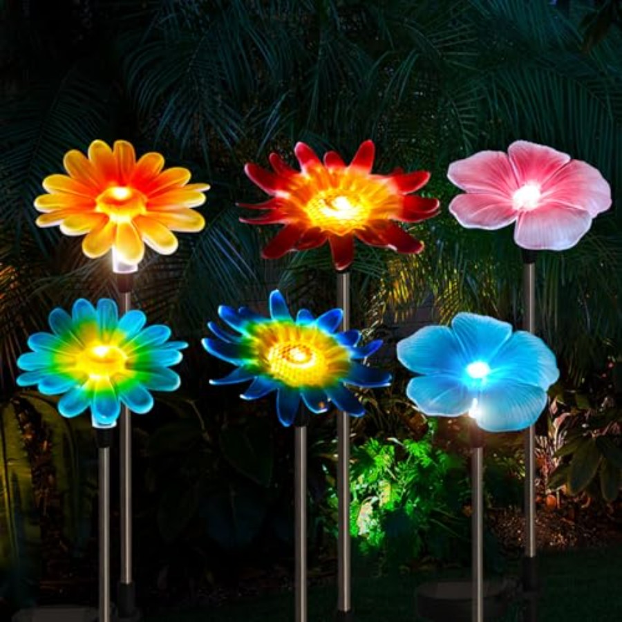 6 Pack Solar Garden Lights Out - Outdoor Lighting Japan avis et prix