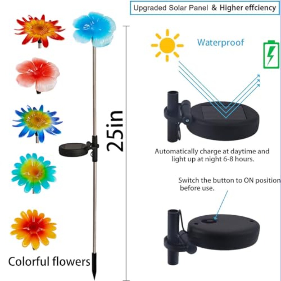 6 Pack Solar Garden Lights Out - Outdoor Lighting Japan avis et prix