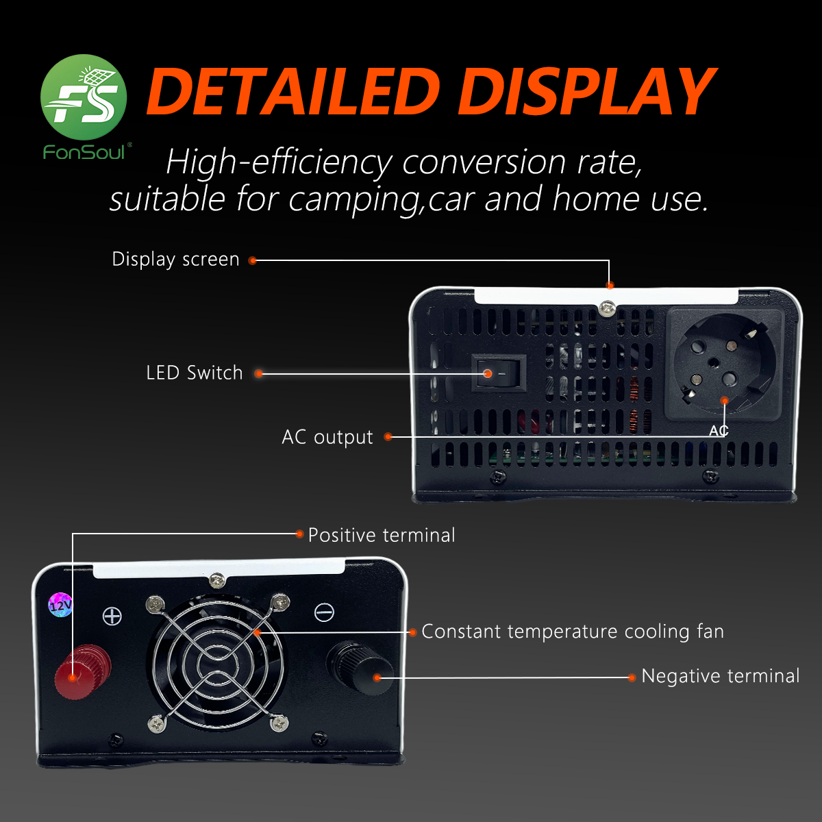 2000W Pure Sine Wave Inverter  - Outdoor Lighting Vendor avis et prix