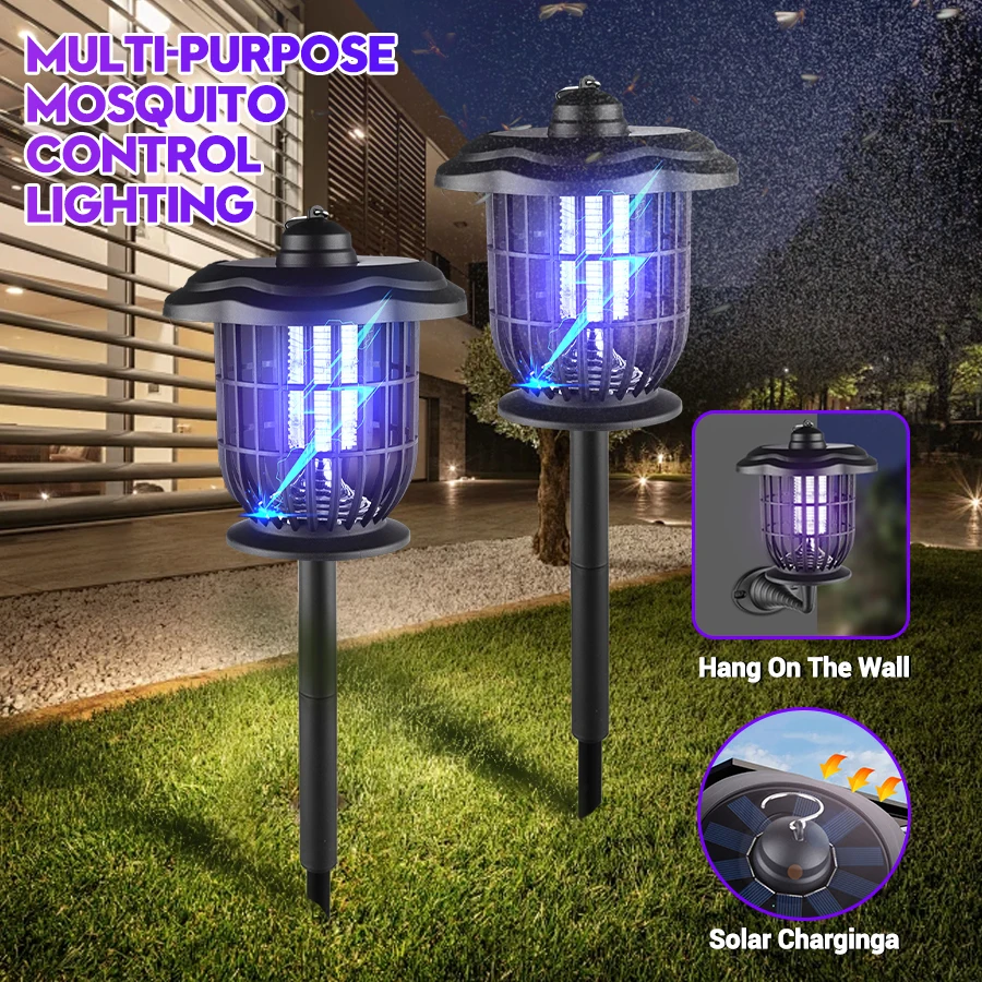 2-in-1 1200mAh LED Solar Light - Landscape Spike Light avis et prix