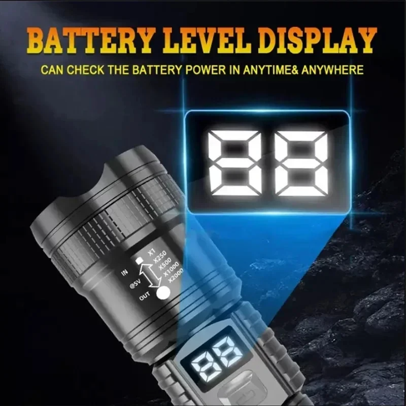 P50 High Brightness Flashlight - Outdoor Lighting Permanent avis et prix