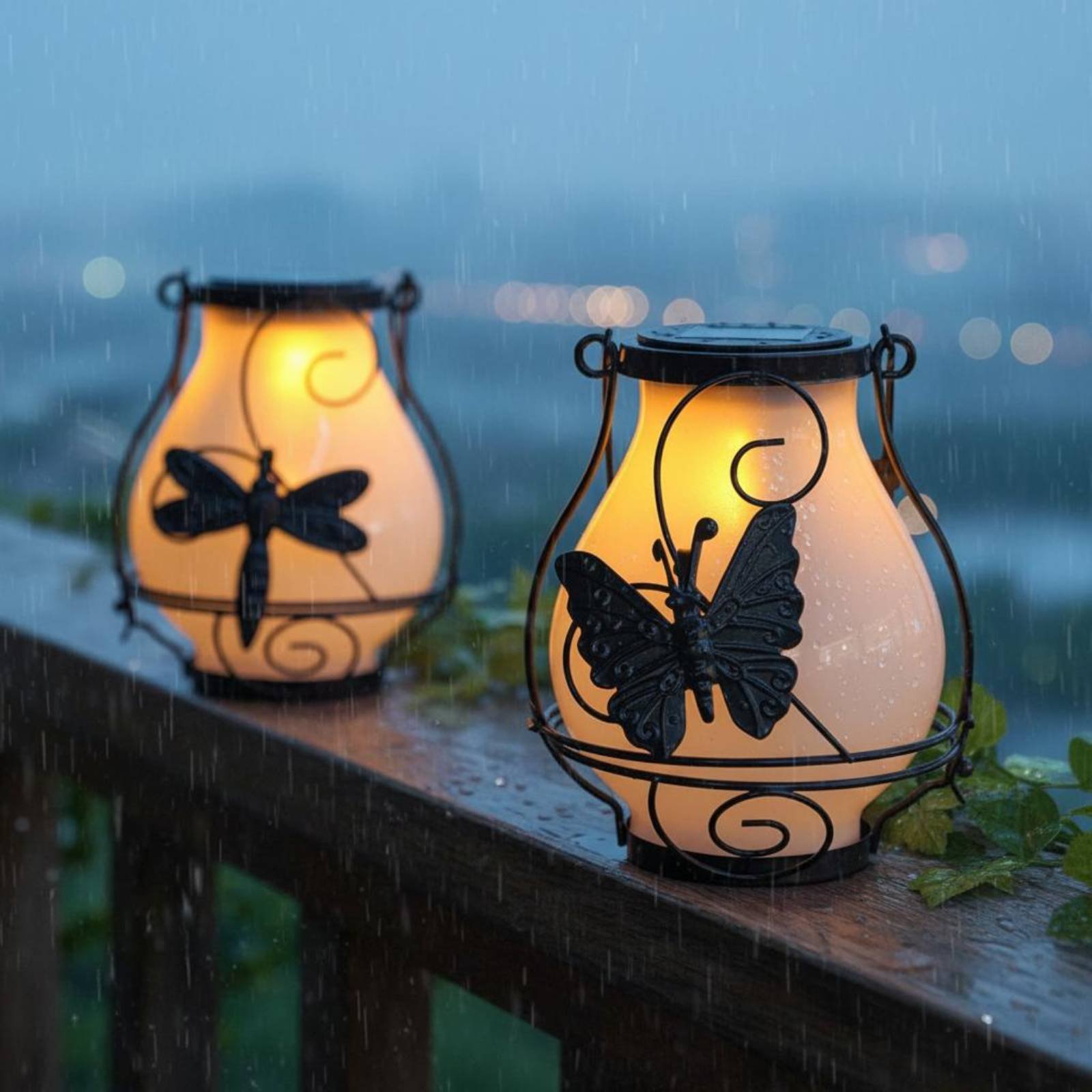 Solar Butterfly Lantern Waterp - Outdoor Lighting Decoration avis et prix