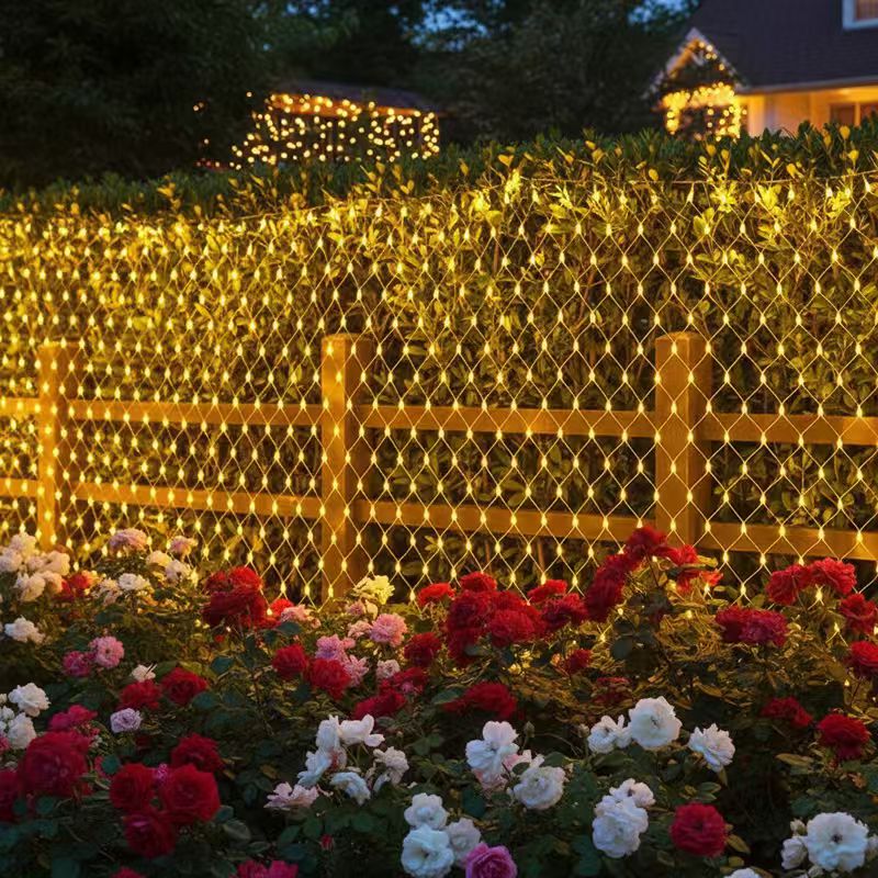 3x2m Christmas Net Mesh Curtai - Outdoor Lighting Grid Screen avis et prix
