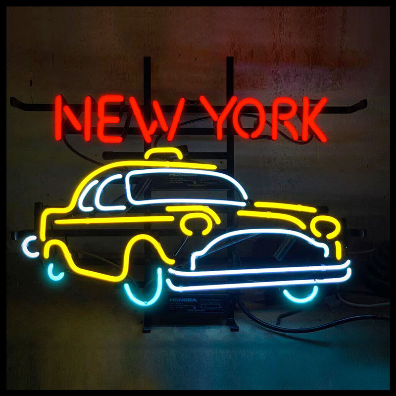 Neon Sign for New York Taxi Ne - Outdoor Lighting York avis et prix