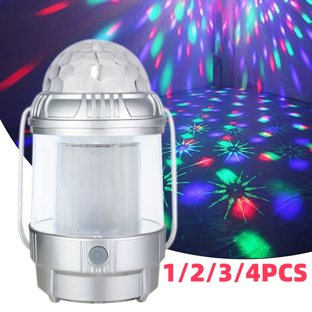 1-4PCS LEDCamping Lantern Rech - Outdoor Lighting Decoration avis et prix