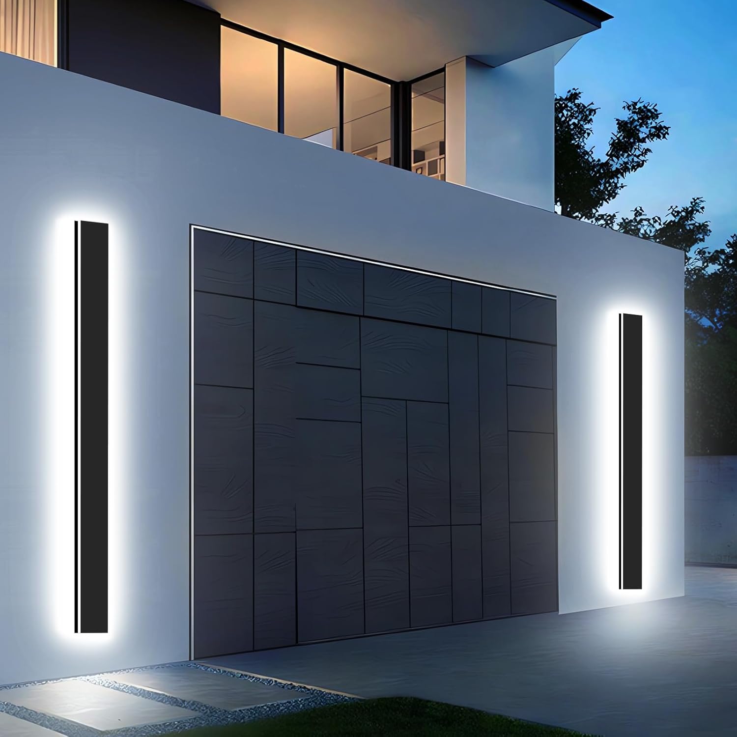47inch 2pcs Modern Outdoor Wal - Outdoor Lighting Linear avis et prix