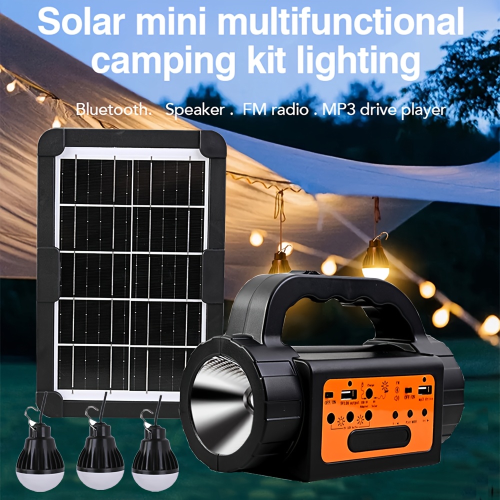 Solar Rechargeable Camping Lig - Outdoor Lighting Portable avis et prix