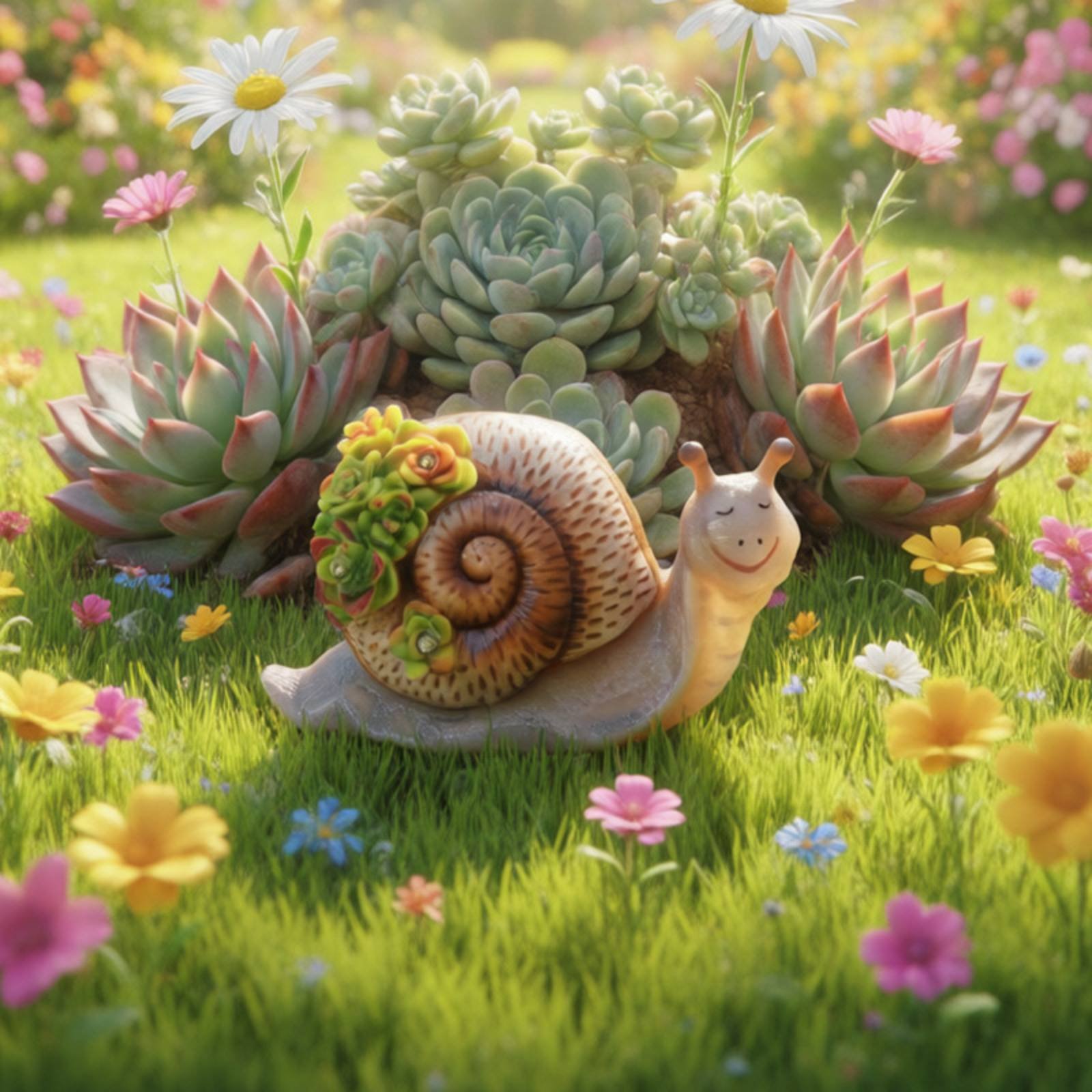 Cartoon Snail Decor Waterproof - Outdoor Lighting Decoration avis et prix