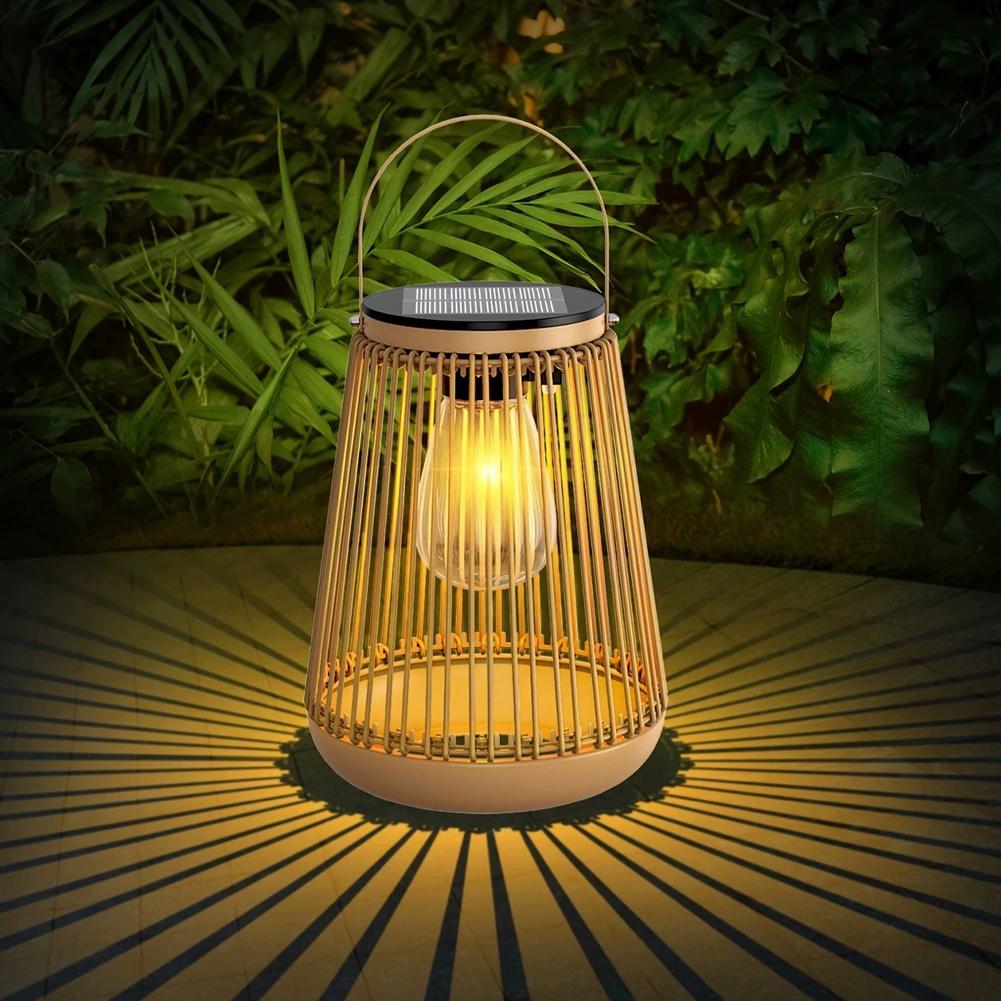 IP65 Waterproof Solar Rattan L - Outdoor Lighting Decoration avis et prix