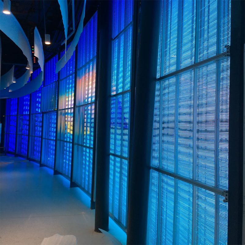 Transparent LED Grid Screen Pa - Outdoor Lighting Grid Screen avis et prix