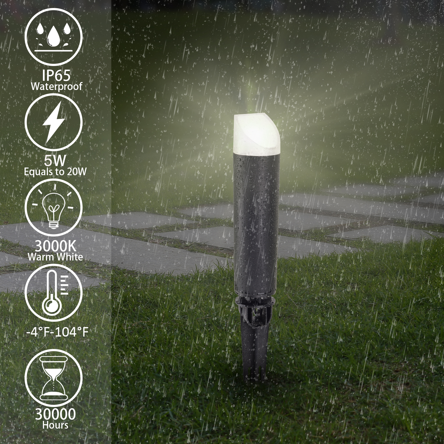 QACA LED Landscape Lighting Ou - Outdoor Lighting Transformer avis et prix