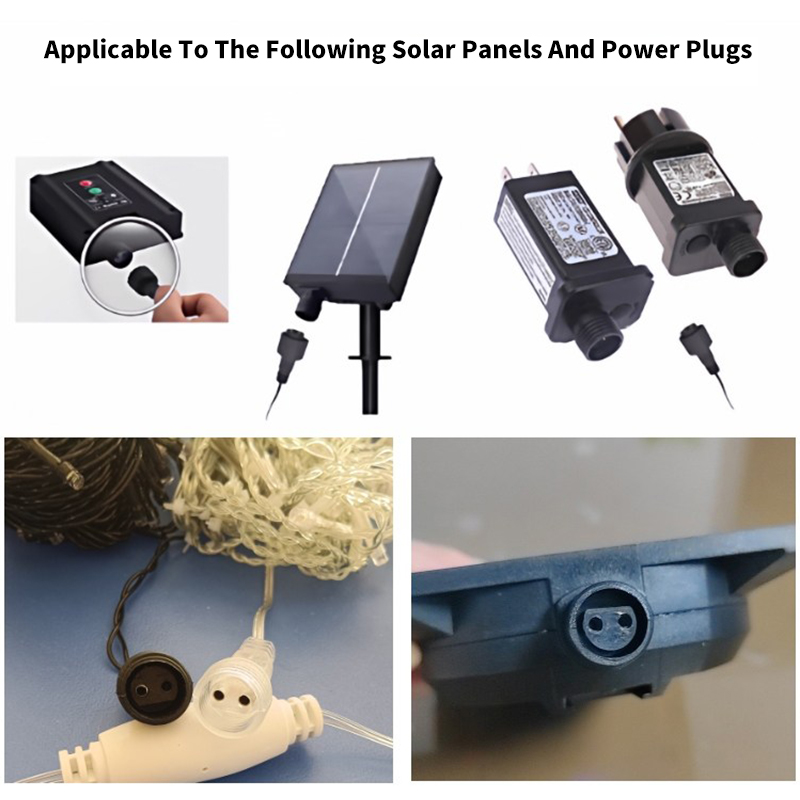 Outdoor 2Pin LED Connector wit - Outdoor Lighting Experts avis et prix