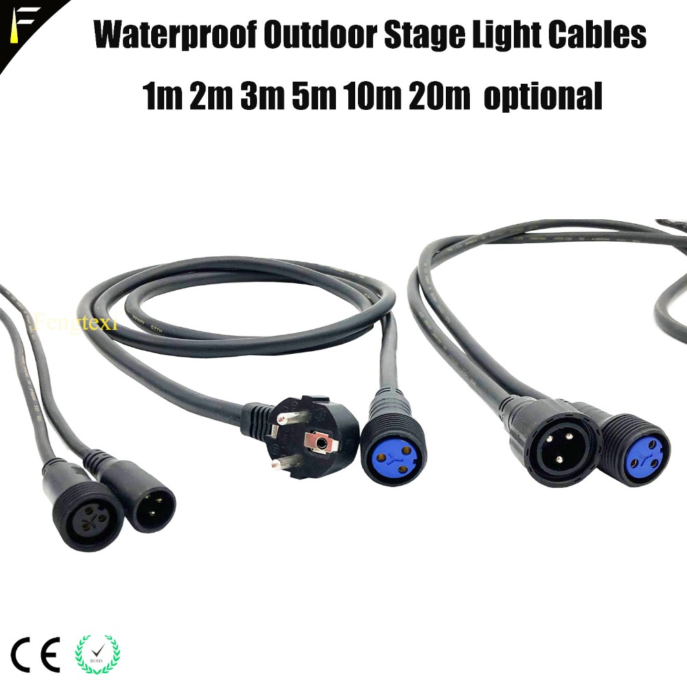 4xLOT Outdoor DMX Extension Ca - Outdoor Lighting Cable Uk avis et prix