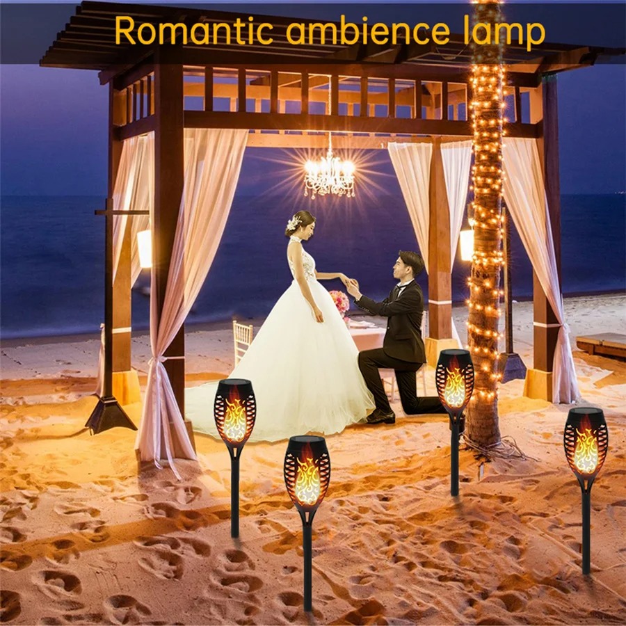 Waterproof Solar Led Flame Tor - Outdoor Lighting Transformer avis et prix