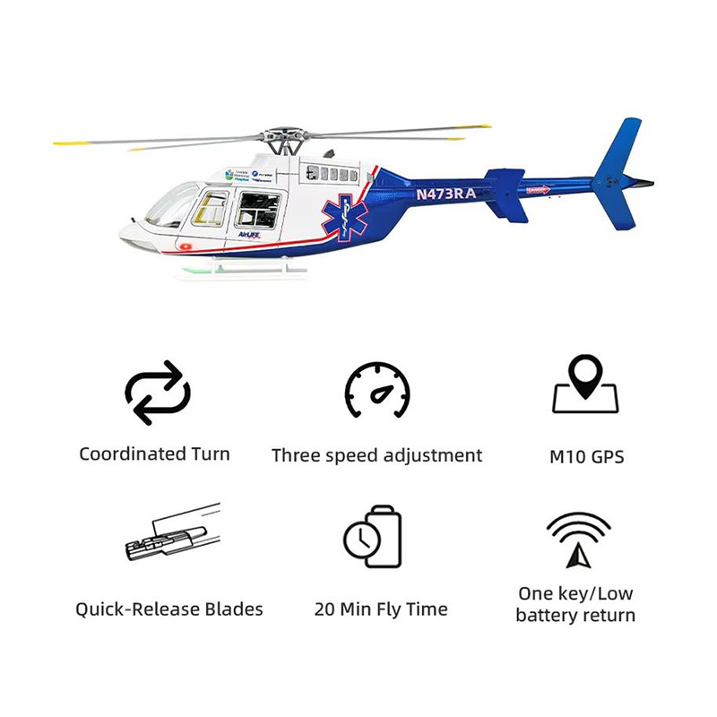 FLYWING NEW 470-Level Bell407  - Outdoor Lighting Cable Uk avis et prix