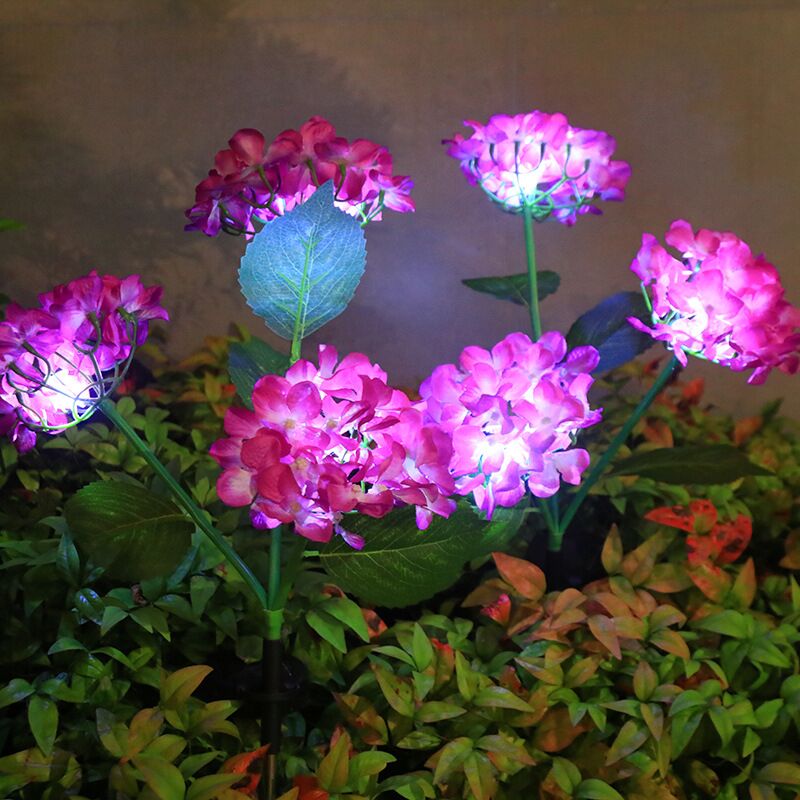 1PC Solar Hydrangea Flower Lig - Outdoor Lighting Experts avis et prix