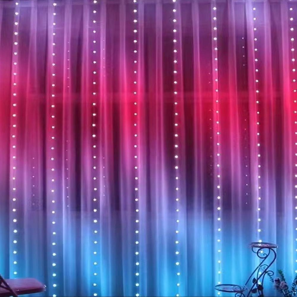 3M RGB Smart LED Curtain Light - Outdoor Lighting Decoration avis et prix
