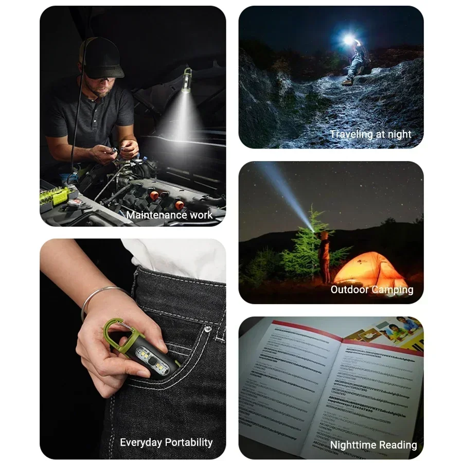 Powerful EDC LED Flashlight Ke - Outdoor Lighting Permanent avis et prix