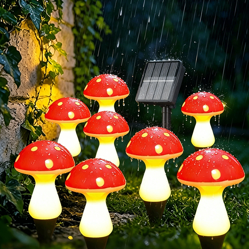 Outdoor LED Mushroom Decor Cou - Landscape Spike Light avis et prix