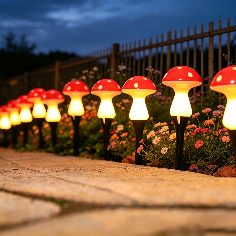 Outdoor LED Mushroom Decor Cou - Landscape Spike Light avis et prix