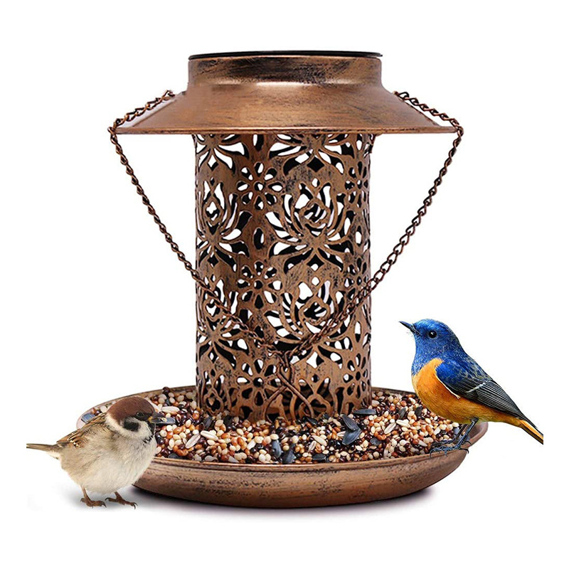 Hanging Bird House Metal Outdo - Outdoor Lighting Ideas For Backyard avis et prix