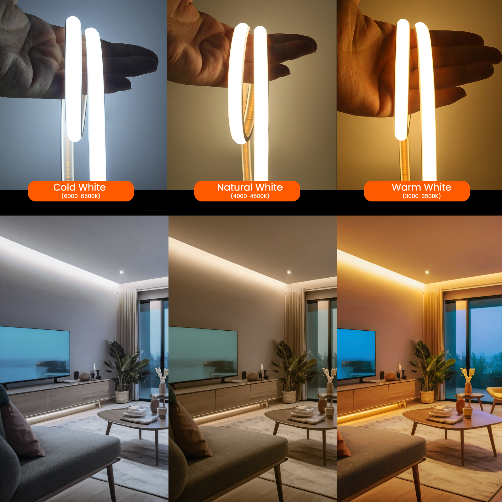 320LEDs/m COB LED Strip Light  - Outdoor Lighting Linear avis et prix